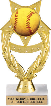 Wreath Victory Color Insert Trophy [Ti-J97]