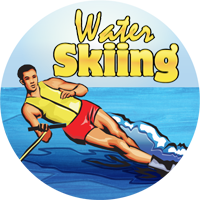 Water Skiing Insert [TD-1044]