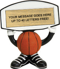 Basketball Sportkins Resin Trophy [RSPKIN-BK]