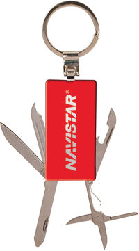 6 Function Key Ring- Red [KRNG021-RED]