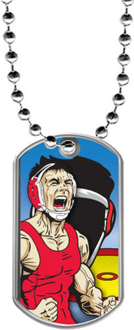 Wrestling Dog Tags [DTLAM2-WS]