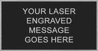 5.00 W x 2.50 H Additional Metal Engraving Plate [EP4089]