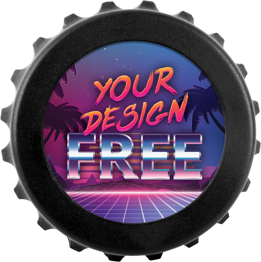 Custom Bottle Cap Magnetic Bottle Opener  [BXTP017J]