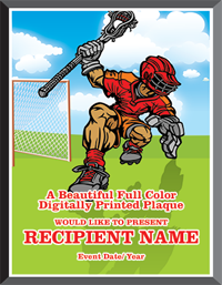 Lacrosse Graphix Plaque [PGFX810-LC]