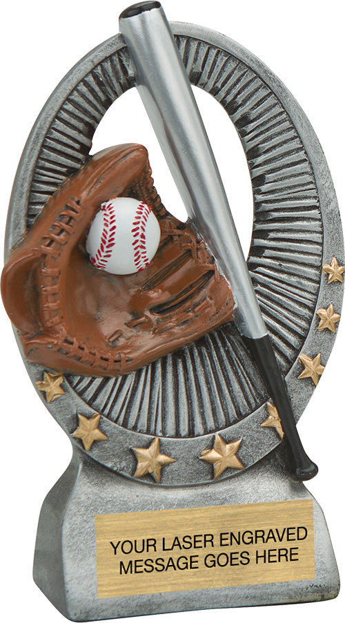 Baseball Star Bright Resin Trophy [RGSR6-BS]