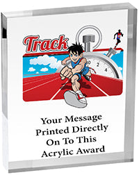 Track Vibrix Acrylic Award [A45BV-TK]