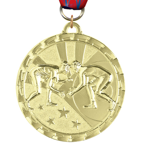 Wrestling Bright Ray Medals  [MC2S-WS]