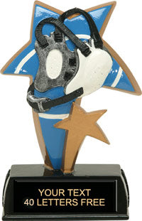 Wrestling Sport Star Resin Trophy [RSPST6-WS]