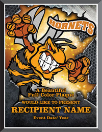 Mascots Graphix Plaque [PGFX1215-MSCT]