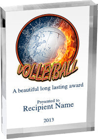 Volleyball Vibrix Acrylic Award [ACB46V-VB]