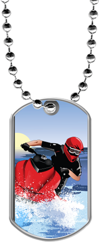 Wave Runner Dog Tags [DTLAM2-WVRNR]