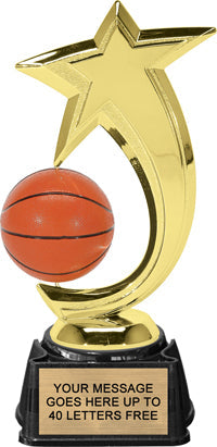 Basketball Spinstar Trophy [TNBSS8-BK]