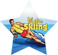 Water Skiing Star Insert [ST-1114]