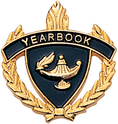 Yearbook 3D Enameled Scholastic Pin [PCM-WRT-YRBK]