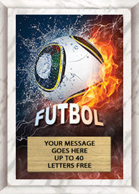 Full Color Plaques [PFCSTK5-FUTBOL]