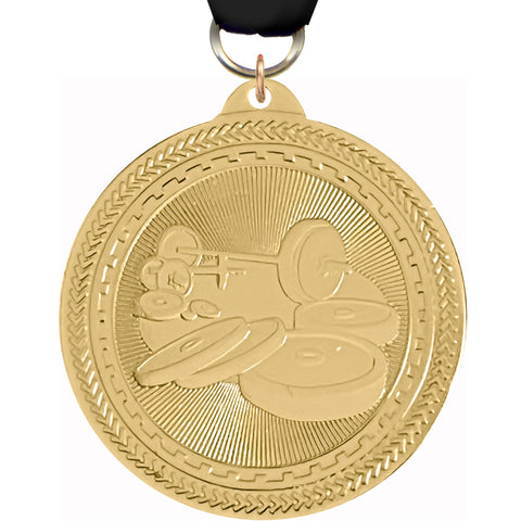 Weightlifting Britelazer Medal [MBL2-WL]