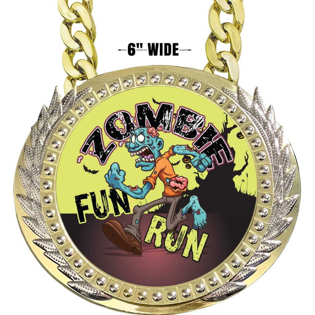 Zombie Run 6 inch Presidential Metal Champ Chain [CCSPR-ZMB]