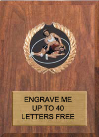 Wrestling Millennium Plaque [PMC68-WS [6x8]]