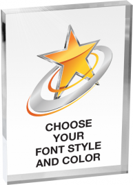 Stars Vibrix Acrylic Award [A57BV-STR]