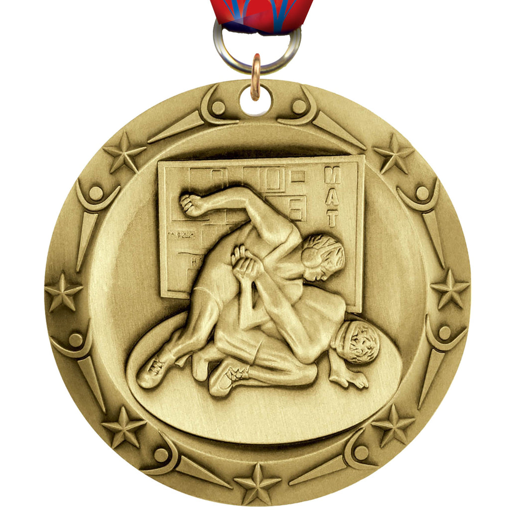 Wrestling World Class Medal [MSWC3-WS]