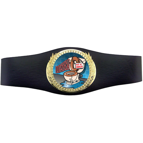 40 inch Loser Champion Award Belt - Toilet [CSAB3-LSR-TLT]