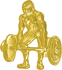 Weightlifter Chenille Pin [PCH-186]