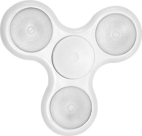 White Light Up Fidget Spinner [FDGT-LT-WHT]