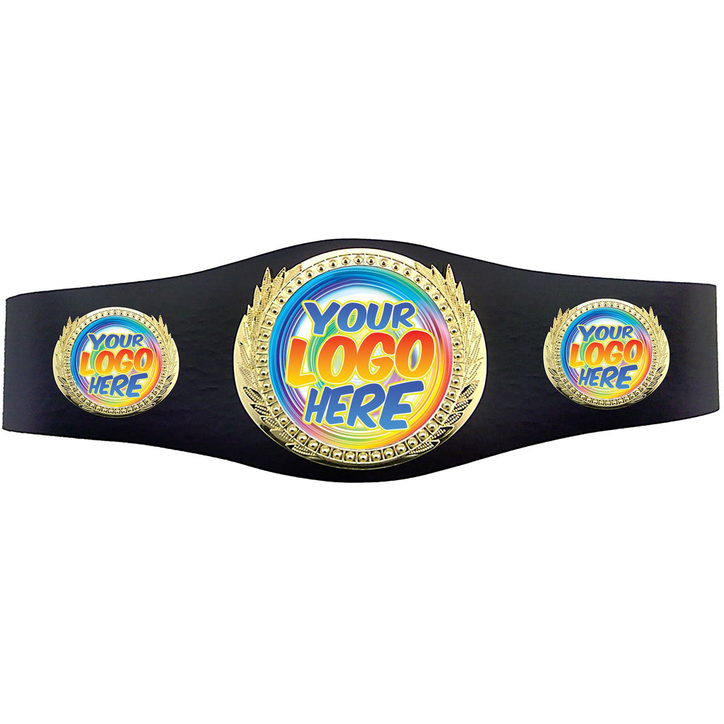 40 inch Custom Youth Triple Art Champion Award Belt [CX3SAB3]