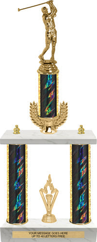 Wreath Riser Two-Post Trophy [T2PW18]