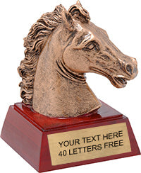 Horse / Mustang Mascot Resin Themes Trophy [S475]