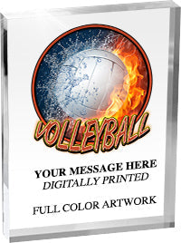 Volleyball Vibrix Acrylic Award [ACB68V-VB]