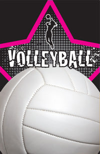 Volleyball- Female Plaque Insert [BBP-1309]