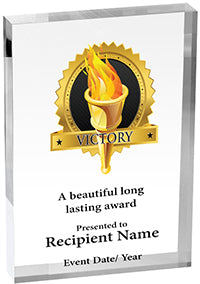 Victory Vibrix Acrylic Award [A46BV-VY]