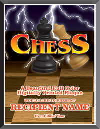 Chess Graphix Plaque [PGFX68-CS]