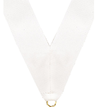 White Neck Ribbon [NKRB-4028]