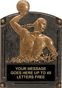 Water Polo Male Legends of Fame Resin Trophy [RLOF86-WTRPLOM]