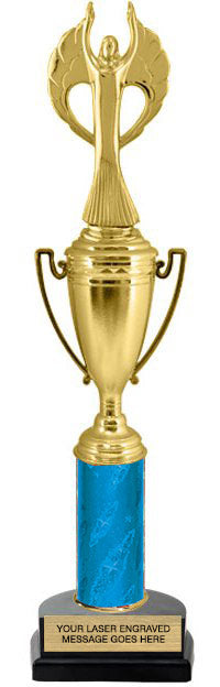 Cup Trophy on Synthetic Horseshoe Base [THS16CF]