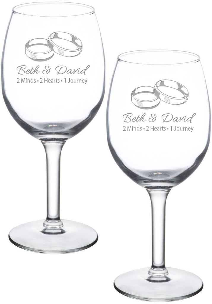 White Wine Glasses - Set of 2 [CWWG11-S2]