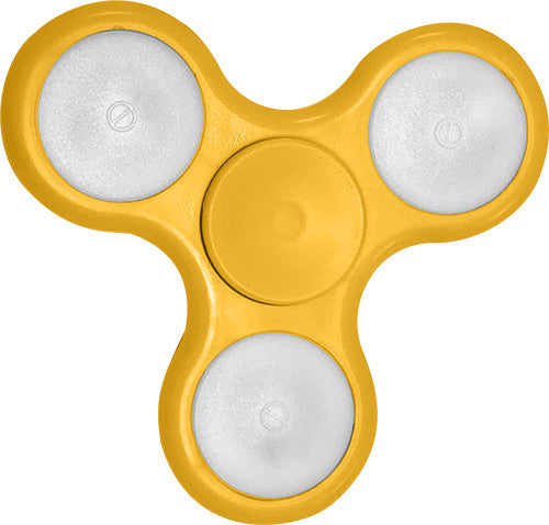 Yellow Light Up Fidget Spinner [FDGT-LT-YLW]