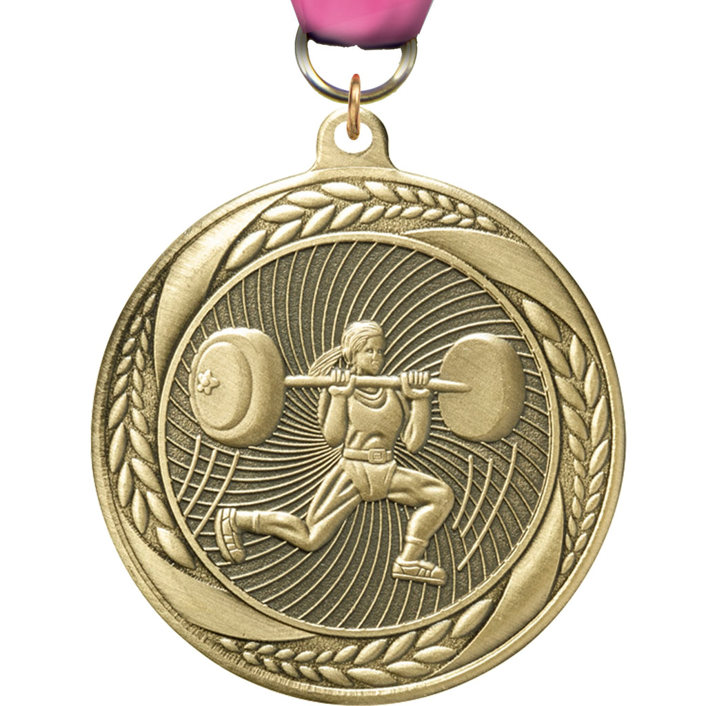 Weightlifting Female Laurel Wreath Medal [MM2S-20]